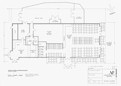 Arrivals and Dining Hall Proposed Layout
