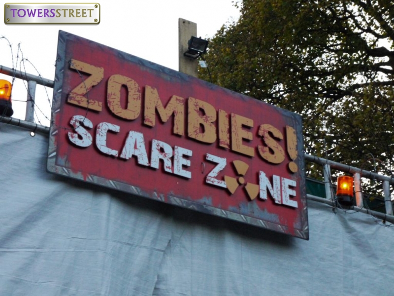 Zombies! Scare Zone Scarefest Archive Your premier Alton Towers guide