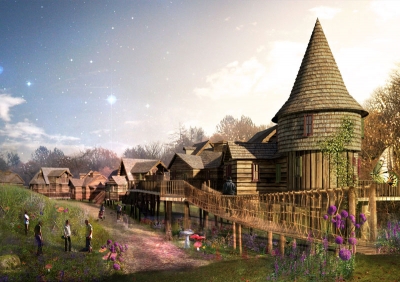 Enchanted Village Concept Art 3